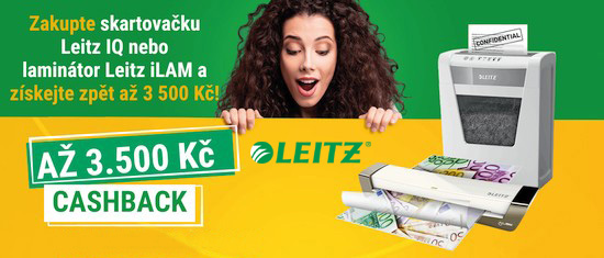 Leitz CASHBACK až 3500 Kč!