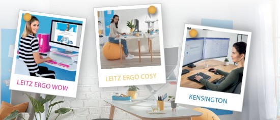 Moderní ergonomie Kensington a Leitz