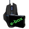 Herní myš E-BLUE Mazer V2, drátová, USB, e-box, černá