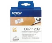 Paprov ttky Brother DK11209, 29 x 62 mm, bl, 800 ks