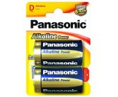 Baterie Panasonic Alkaline Power LR20, monolnek D, 2 ks