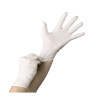 Latexov rukavice, nepudrovan, velikost M, bl, 100 ks