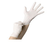 Latexov rukavice, nepudrovan, velikost L, bl, 100 ks