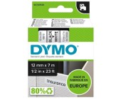 Pska Dymo Pocket 12 mm x 7 m, ern/ bl