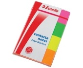 Samolepic zloky Esselte Contacta Notes, neon