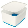 lon box s vkem Leitz MyBox, velikost L, bl/ modr
