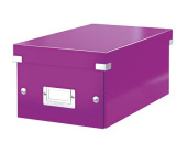 Archivan krabice na DVD Leitz Click-N-Store, purpurov