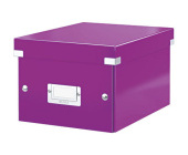 Archivan krabice Leitz Click-N-Store S (A5), purpurov