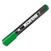 Značkovač Kores K-Marker permanentní, kulatý, zelený