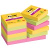 Bloek Post-it 622- 12SS-CARN Carnival, 47,6x47,6 mm, 12x90 l