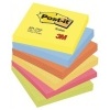 Bloek Post-it 654- TFEN, 76x76 mm, 6x100 lstk, mix barev