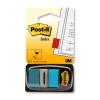 Záložky Post-it 680- 23, 25,4x43,2 mm, 50 ks, azurové