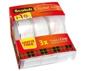 Lepic pska Scotch Crystal 19 mm x 7,5 m, ir, 2+1 ZDARMA