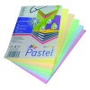 Barevný papír A4, mix pastelových barev, 5x50 listů