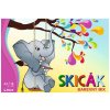 Skick A4, 180 g/m2, 12 list, barevn mix