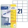 Univerzln etikety 70 x 42,3 mm, bl, 25 + 5 list - Akce