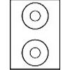 Etikety pro CD, R0100, CD02, 70 gr/ m2 (20 list)