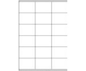 Samolepic etikety do laserovch tiskren 68x47, 100 list