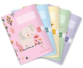 Seit A5 linkovan 523 Clairefontaine Kids, 20 list, mix