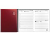 Diář David, denní, A5, balacron, bordó 2026