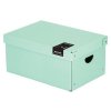lon krabice Pastelini 35,5x24x16 cm, lamino, zelen