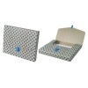 Kufk na spisy Elegant 325 x 251 x 35 mm, modr