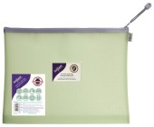 Sovan oblka Snopake Eva 36x27,5 cm se zipem, past. zel.