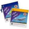 Plastov kapsa Snopake AirBag 20x20 cm se zipem, mix