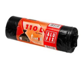 Pytel na odpad Alufix 110 l, 23 mic, ern, 10 ks