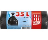 Pytel na odpad Alufix Basic 35 l, 8 mic, ern, 30 ks