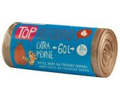 Pytel na tdn odpad, 60 l, 14 mic, bioodpad, hnd, 30 ks