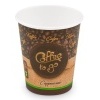 Paprov kelmek Coffee to go 280 ml, 80 mm, 50 ks