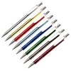 Kuličkové pero Lauria 0,7, kovové, mix barev